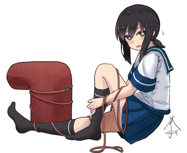 Fubuki - Fubuki, Murakumo, Kantai collection, Anime, Longpost