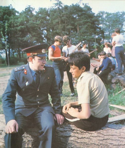 USSR police - Militia, the USSR, The photo, Photo, Longpost