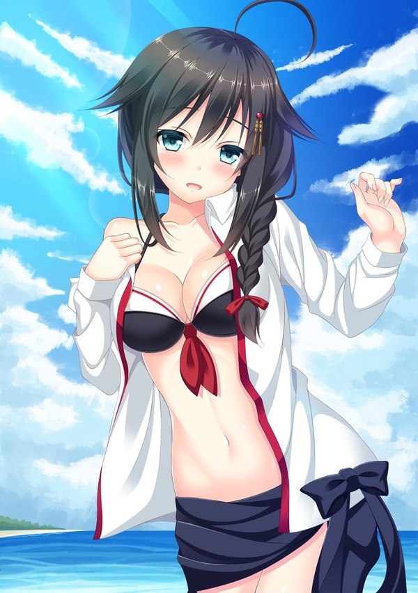 Shigure - Аниме, Kantai Collection, Shigure, Anime Art