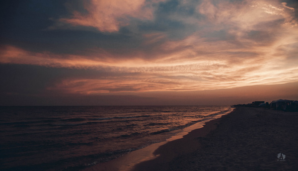 A little bit of the sea - My, Sea, Summer, Sunset, The photo, Beautiful, , Wave