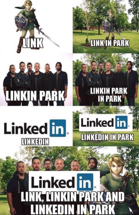 Линк ин парк - Linkin Park, 9GAG, LinkedIn, Link