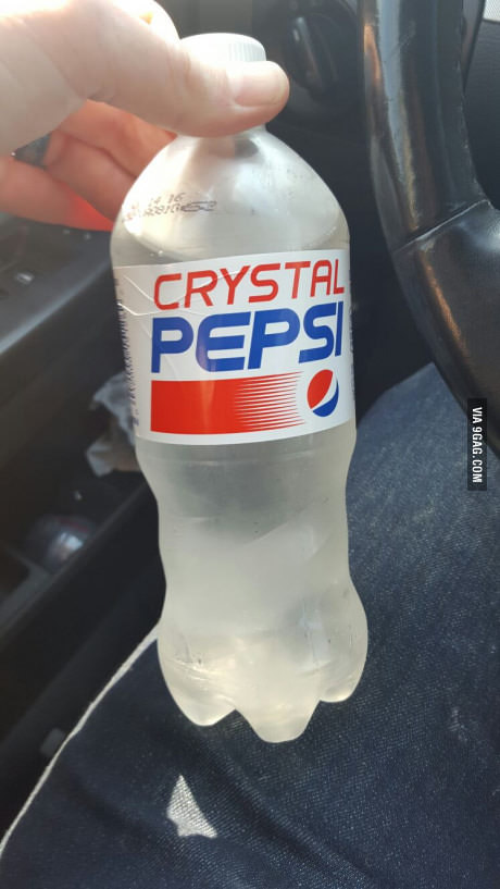 So it still exists... - , Pepsi, Crystals, Water, Beverages, Diversity, 9GAG