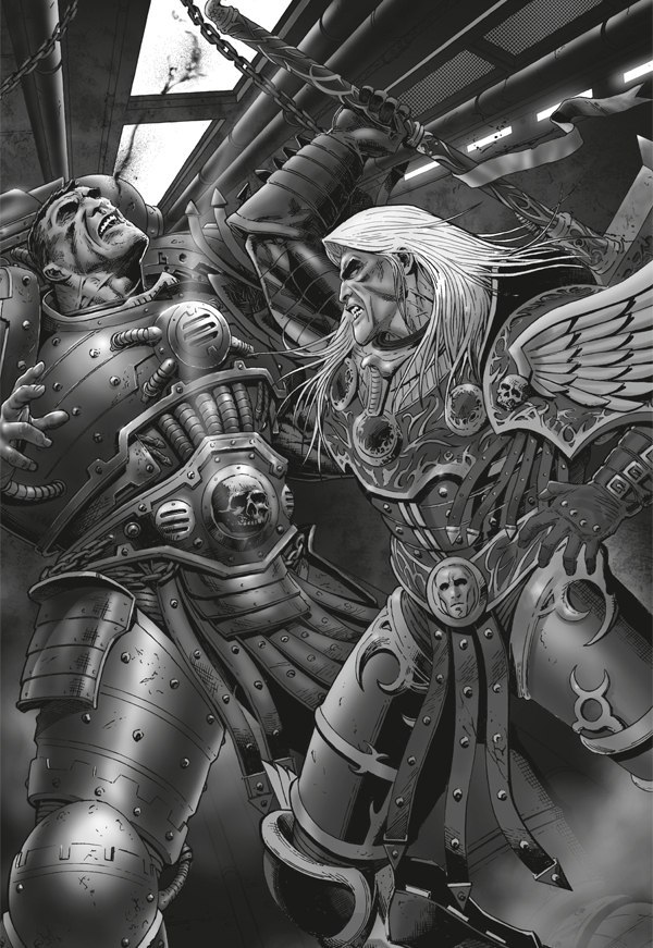 Illustrations for books on the Horus Heresy (part 4). - Warhammer 30k, Death guard, Emperor`s Children, Dark Angels, Alpha-legion, Mechanicum, Horus heresy, Art, Longpost