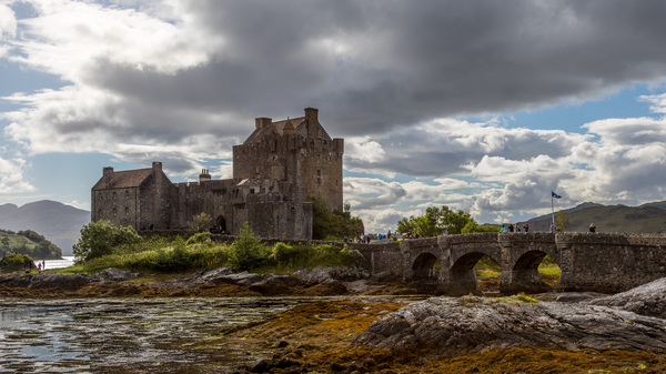 Eilean Donan Castle, Scotland - My, Photo, Lock, Scotland, HDR