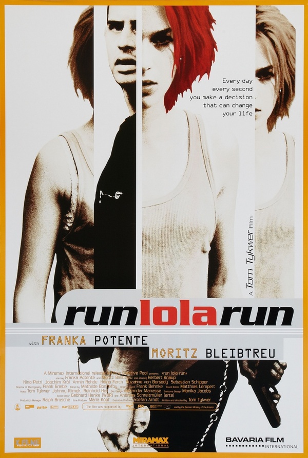 I advise you to watch the movie RUN LOLA RUN (1998) - I advise you to look, Germany, Drama, Crime, , Moritz Bleibtreu, Video