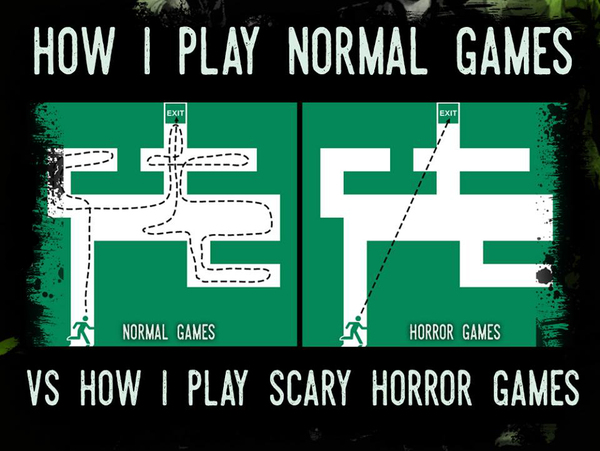 How do I play regular games and horror - Games, Video game, Horror, Bricks, Nightmare