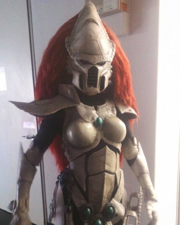 Banshee - Howling Banshees, Cosplay, Warhammer 40k, Eldar, Longpost