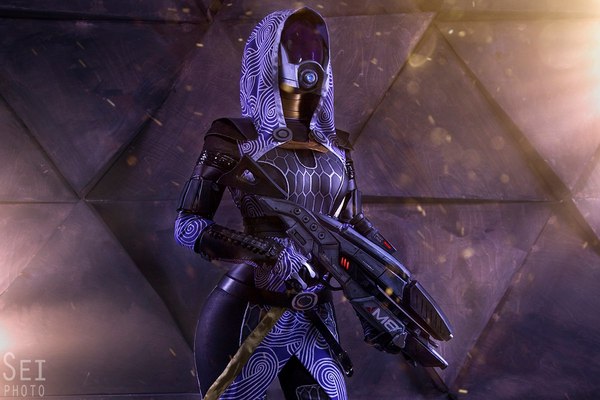 Tali'Zorah - My, Cosplay, Mass effect, Tali zorah, , Photo