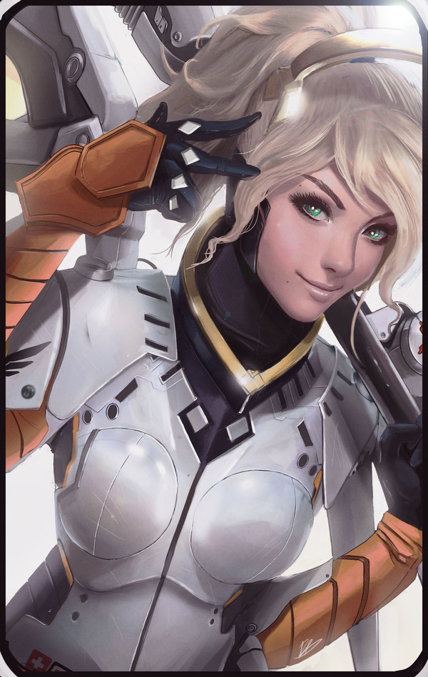 Mercy Blizzard, Overwatch, Mercy, 