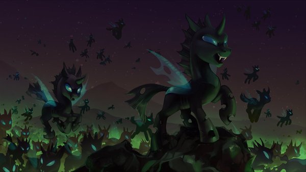 Invasion - My Little Pony, Changeling, DeviantArt, Jowybean