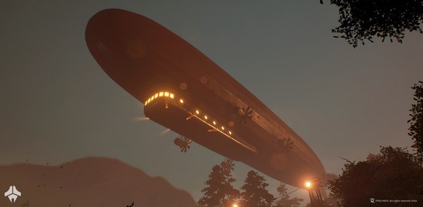 PixelMate - airship - My, Horror, Survival, Gamedev, Indie game, Games, Airship, 