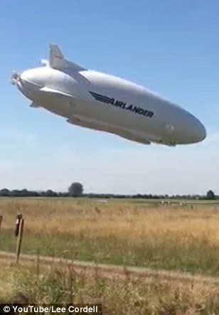 Самое большое воздушное судно в мире разбилось в Англии - Новости, Airlander, Крушение, Длиннопост