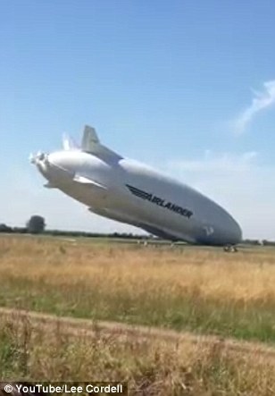 Самое большое воздушное судно в мире разбилось в Англии - Новости, Airlander, Крушение, Длиннопост