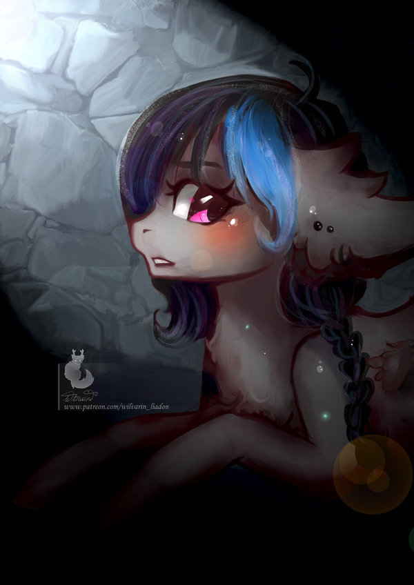 Commission: Barsa - My little pony, Original character, Wilvarin-Liadon