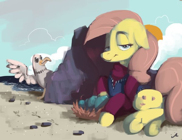 Nest Sitting - My little pony, Fluttershy, Docwario