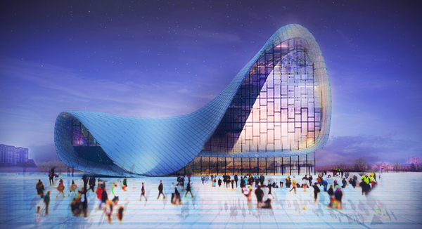 Zaha Hadid - My, , Blender, Cycles, , Architecture, Cgimedia