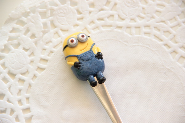 Minions handmade. - My, Polymer clay, Handmade, With your own hands, Minions, Presents, Кружки