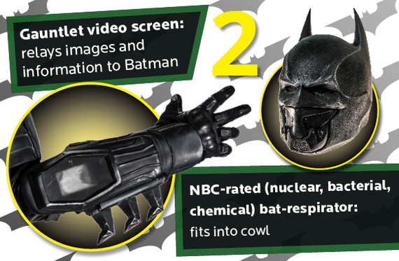 UPD of my last post List of stray items for the Batman costume - Batman, Гаджеты, Longpost