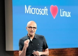 Something about this picture confuses me, I can't figure out what... - Microsoft, Linux, What's happening?