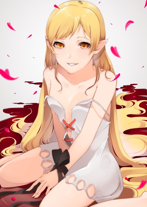 Kissshot Acerolaorion Heartunderblade Anime Art, , Monogatari series, Kiss-Shot Acerola-Orion Heart-Under-Blade