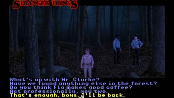 Fans made a Stranger Things mini-quest - , Serials, Games, Yearnot, Very strange things, TV series Stranger Things