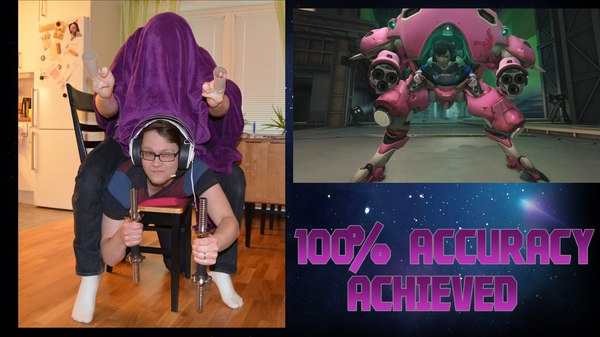 100% accuracy achieved! - Overwatch, Dva, Cosplay