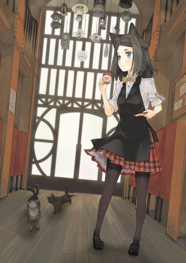 Nekomata Cafe - Anime, Anime art, Anime original, 