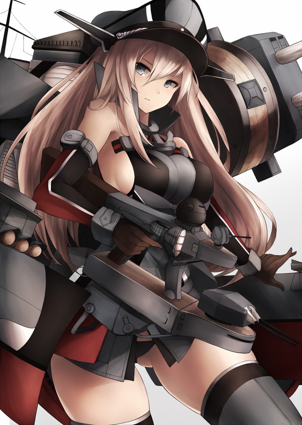 Bismark - Kantai Collection, Anime Art, Аниме, Bismarck