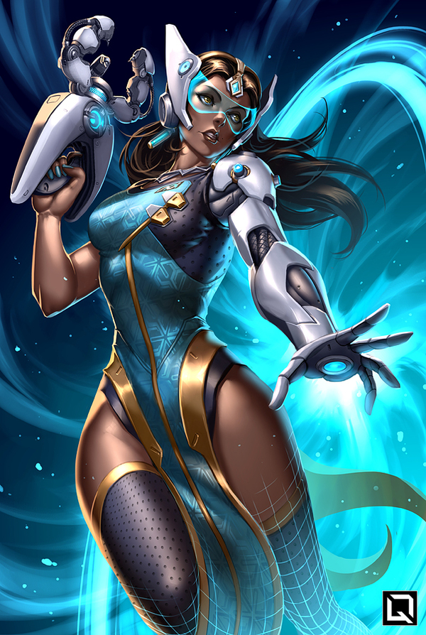 I have opened the path - Art, Games, Overwatch, Symmetra, Quirkilicious