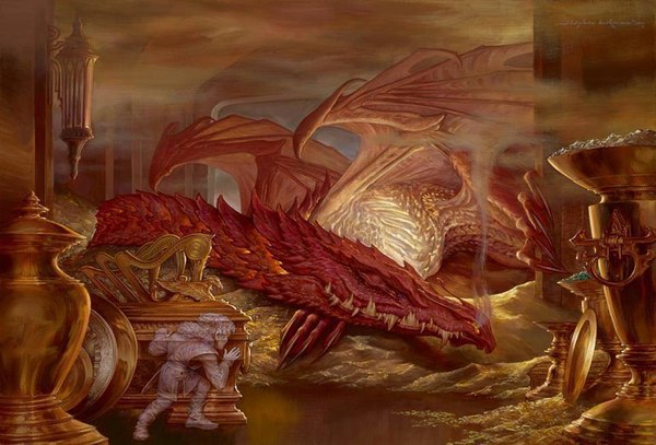 invisible thief - Lord of the Rings, Smaug, Beggins, The hobbit, Tolkien