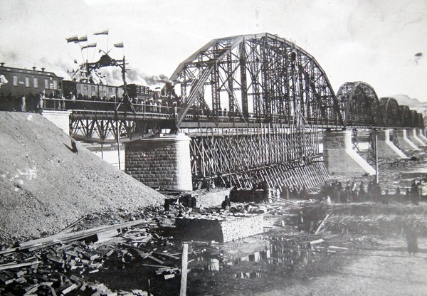 Railway bridge across the Yenisei - Yenisei, Bridge, Russian Railways, World of building, Constructions, Building, Bridge construction, Engineer, Longpost