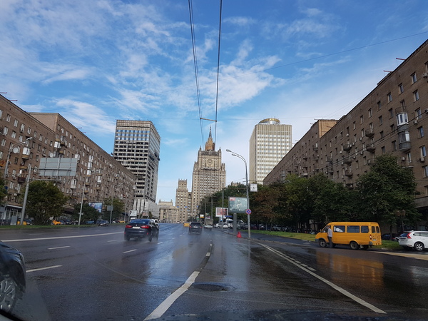 After the rain - Weather, My, Photo, Moscow