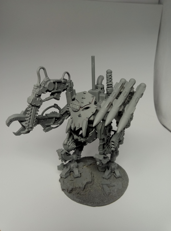 Deff Dread Warhammer 40k - Моё, Warhammer 40k, Deffdread, Конверсия, Своими руками, Длиннопост, Orks