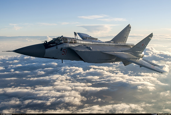 MiG-31BM above the clouds - Aviation, MiG-31BM