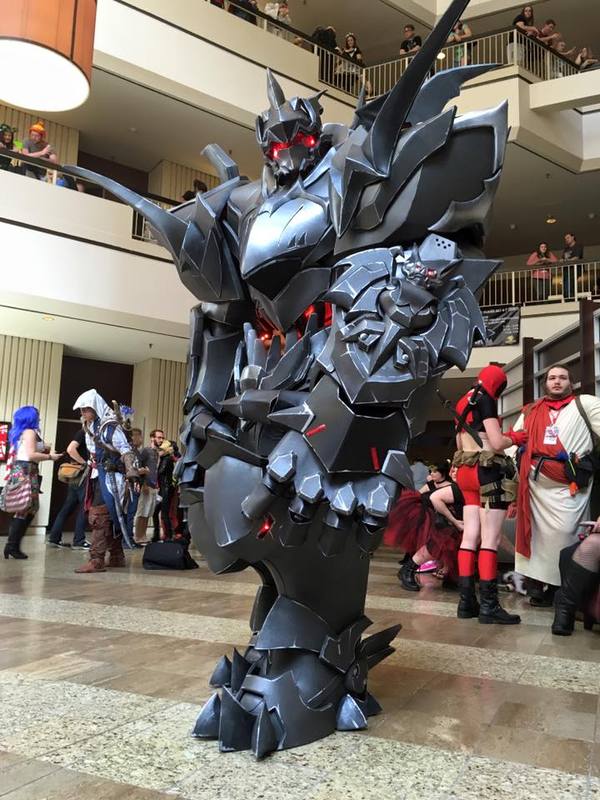 Reinhardt (Overwatch) - Cosplay, Overwatch, Reinhardt, Reinhardt, GIF, Longpost