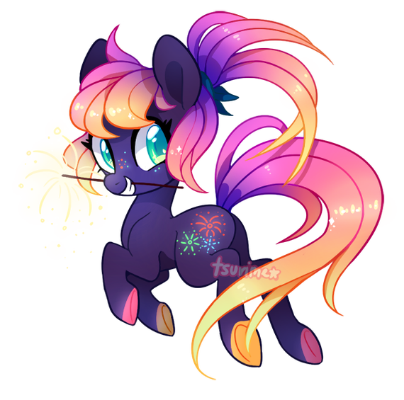 Sparkler - Original character, My little pony