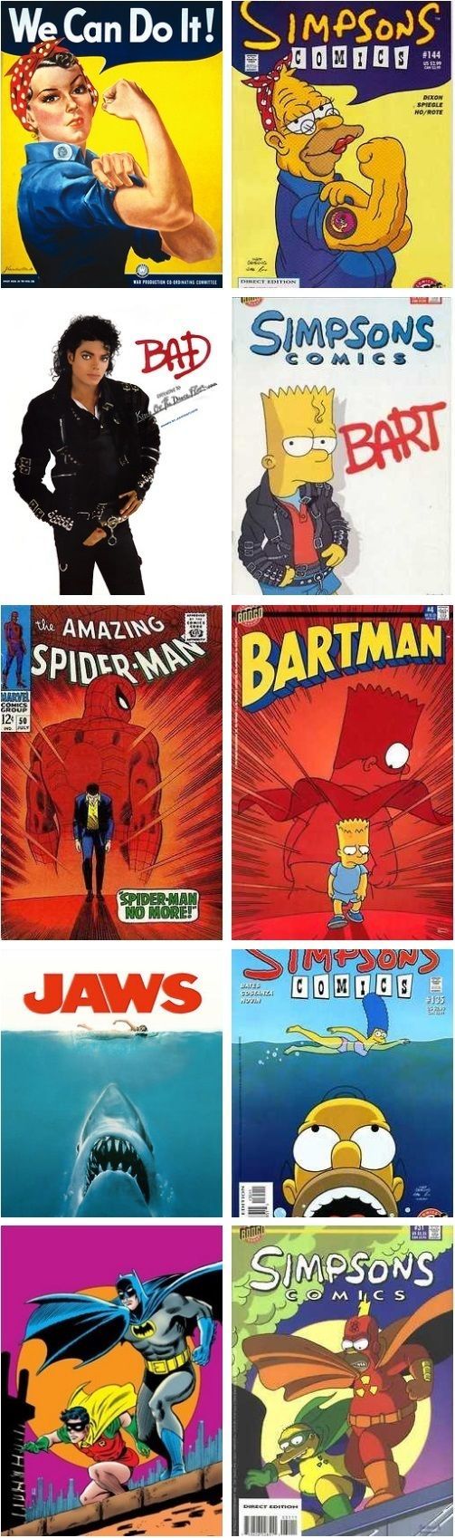 Simpsons poster parodies - The Simpsons, Comics, Parody, Longpost