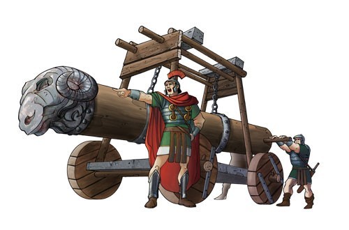 Need a ram on a ship - Ship, Siege weapons, Siege