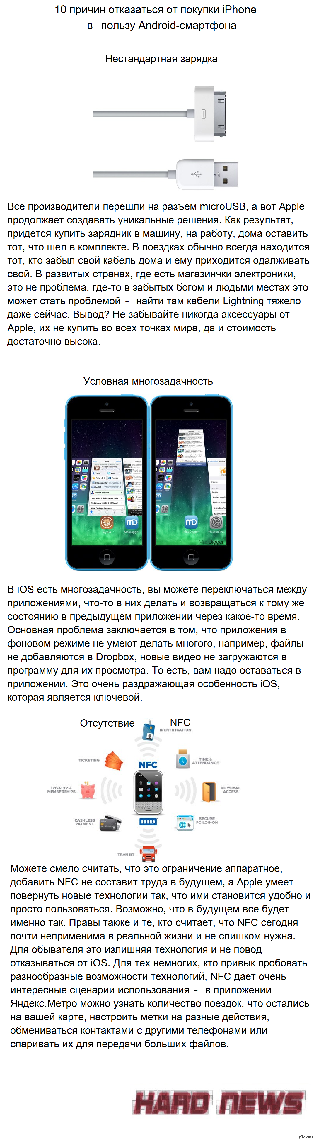 Недостатки Iphone. 3 часть | Пикабу