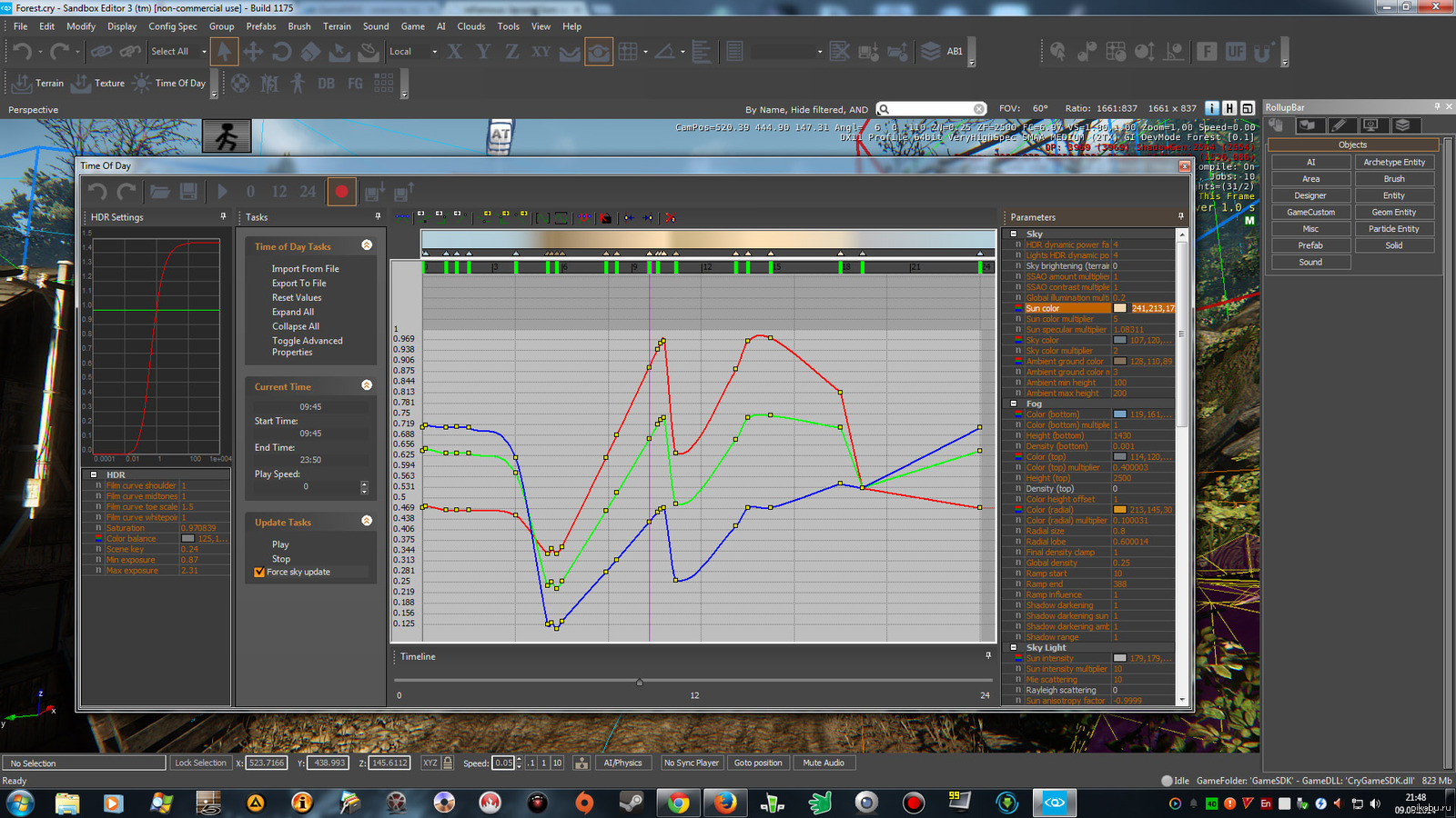 Sandbox editor
