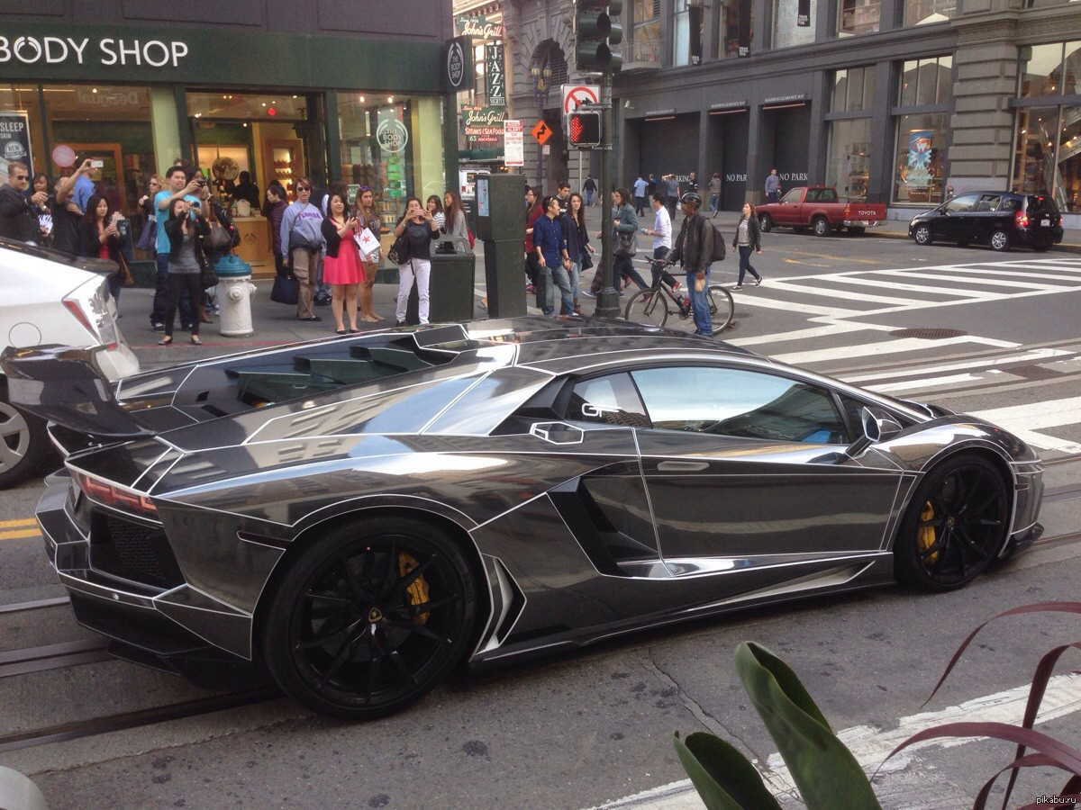 Lamborghini Aventador в стиле 