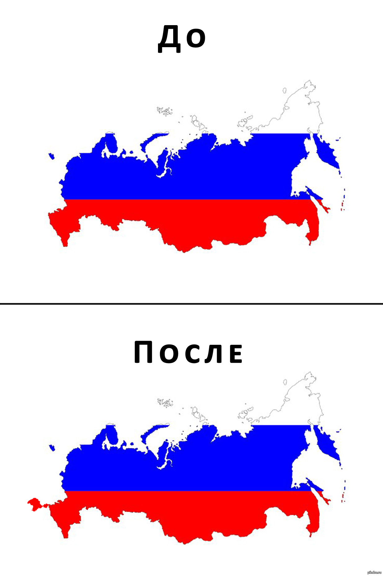 Россия и ее части