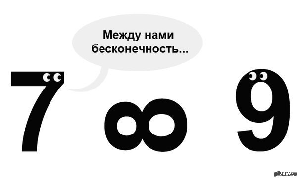 8 это. Шутки с цифрами. Шутки про бесконечность. Математическая бесконечность. Математические приколы с цифрами.