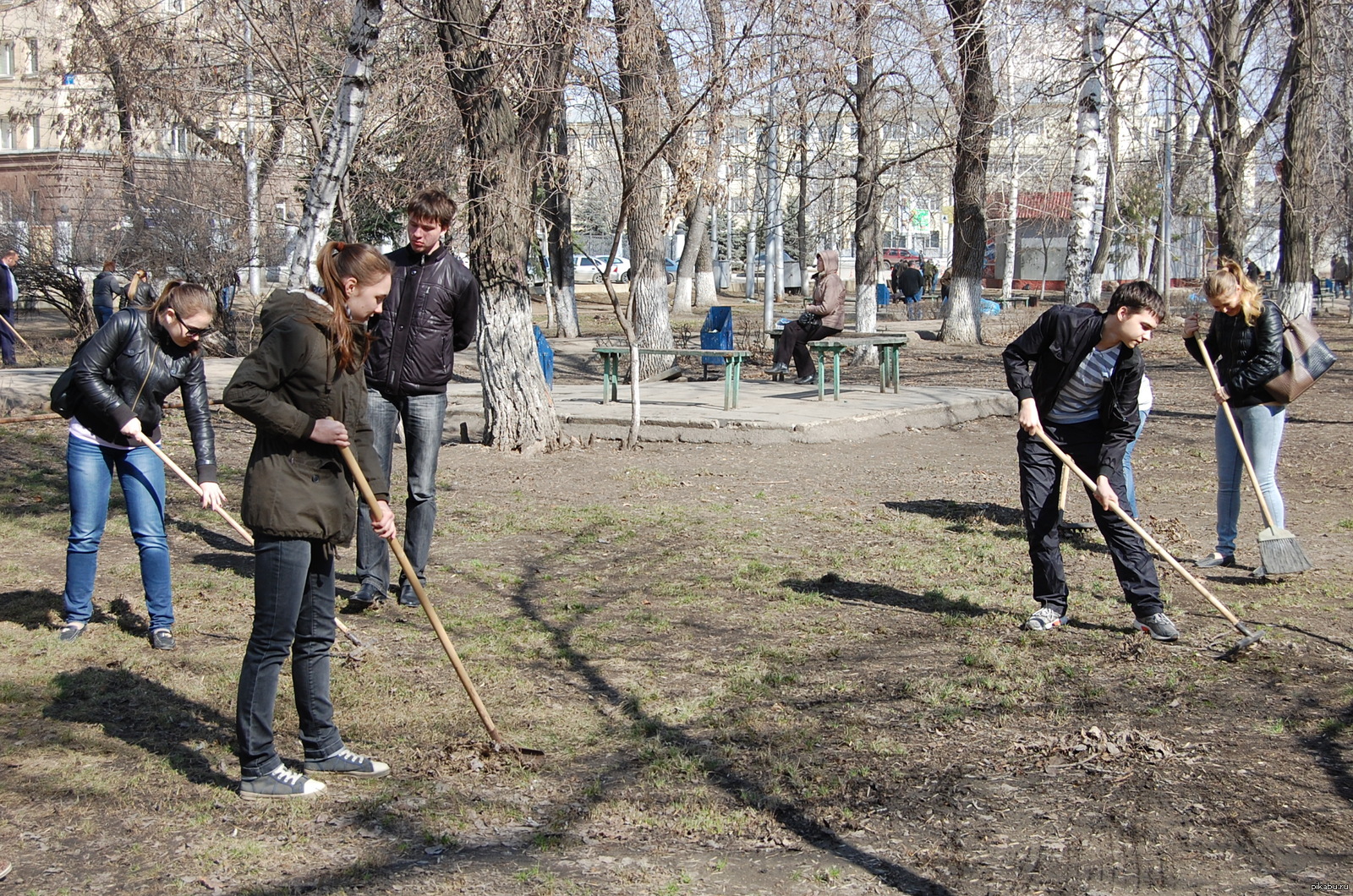 Субботник картинка
