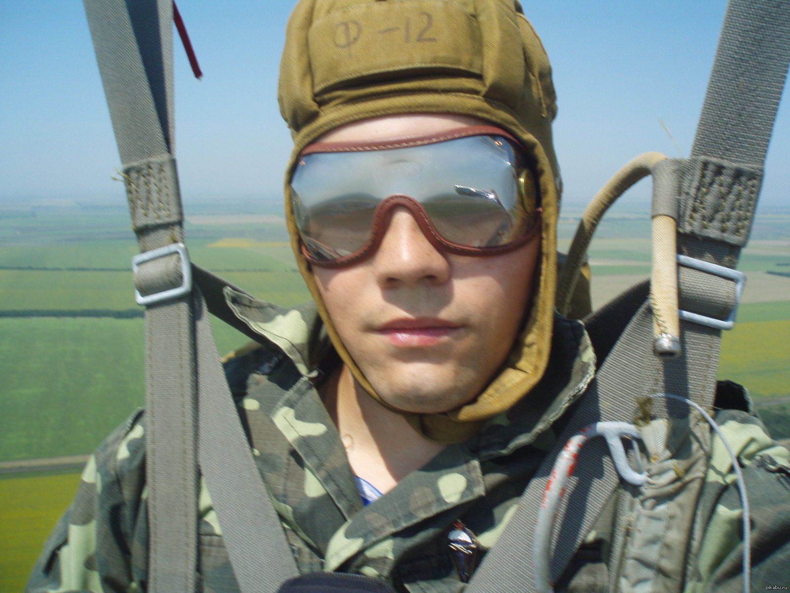 My picture of myself (Selfie) - My, Selfie, Selfie, Parachute, Airborne forces, Skydiving, d-1-5u