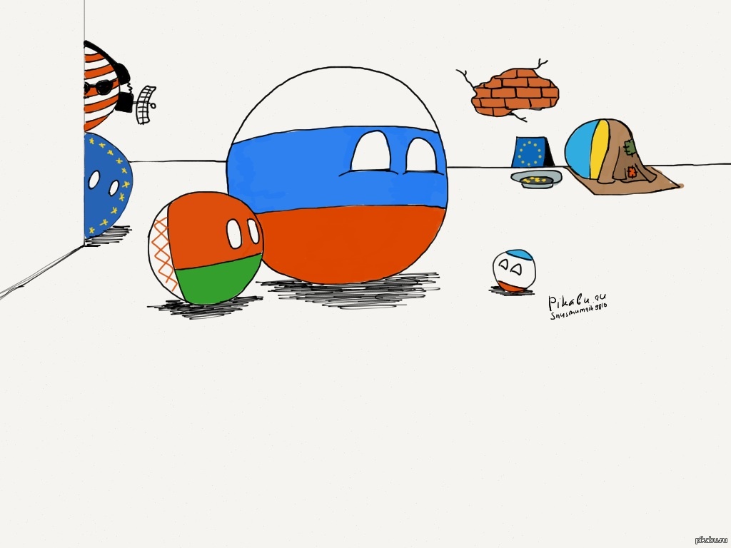 Польша countryballs почему рисуют наоборот