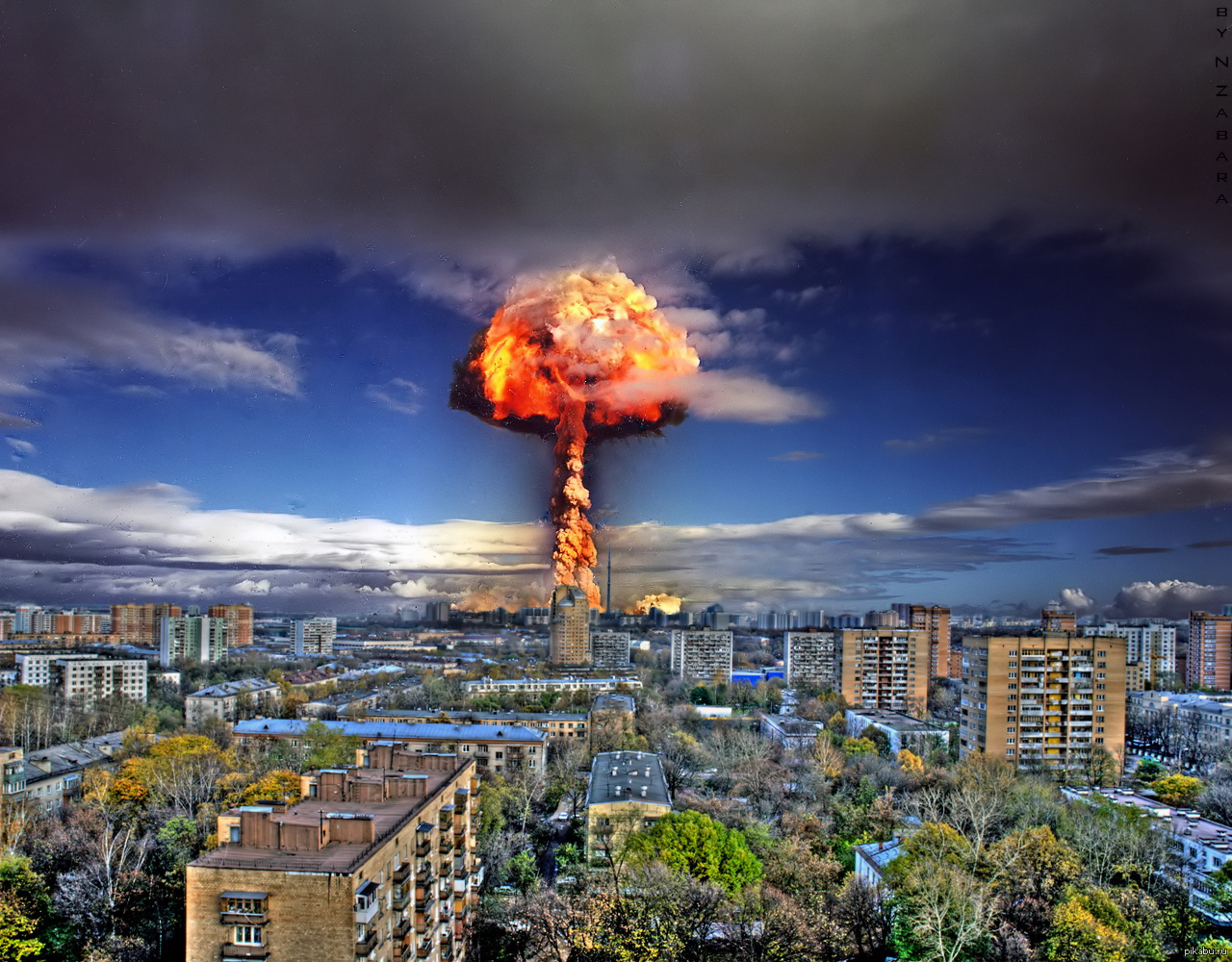 Ядерный взрыв в россии