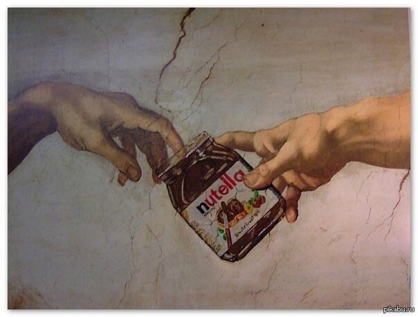 Я понял истинный смысл этой картины. Сладкоежки поймут )) | Пикабу