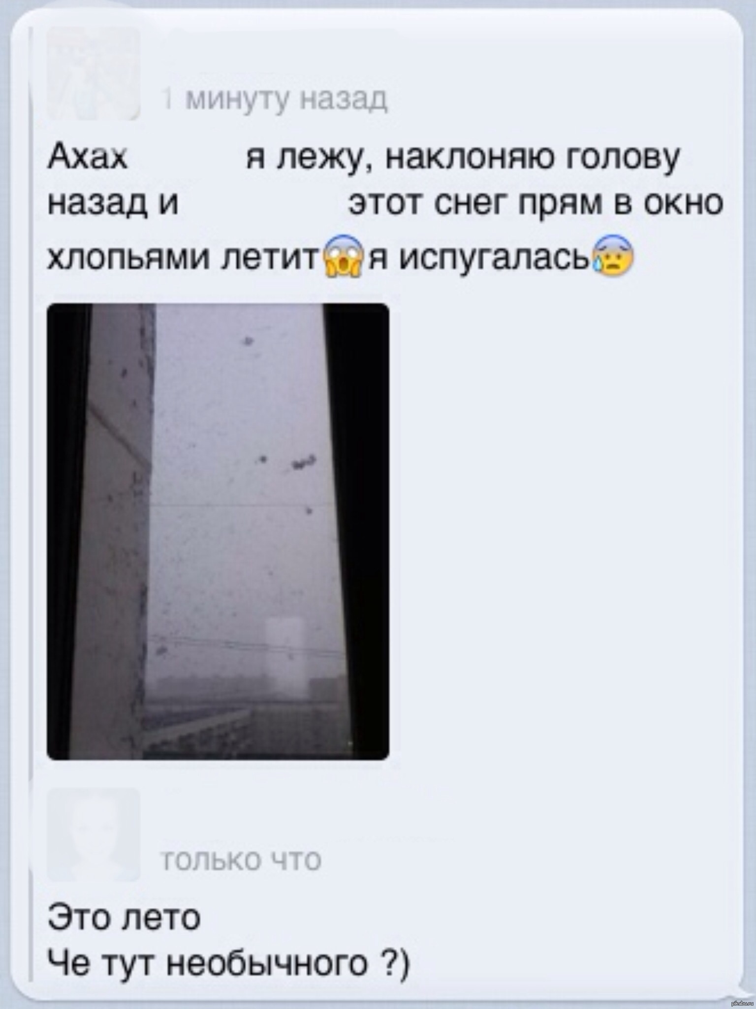 А в Сургуте сегодня такая погода ) | Пикабу