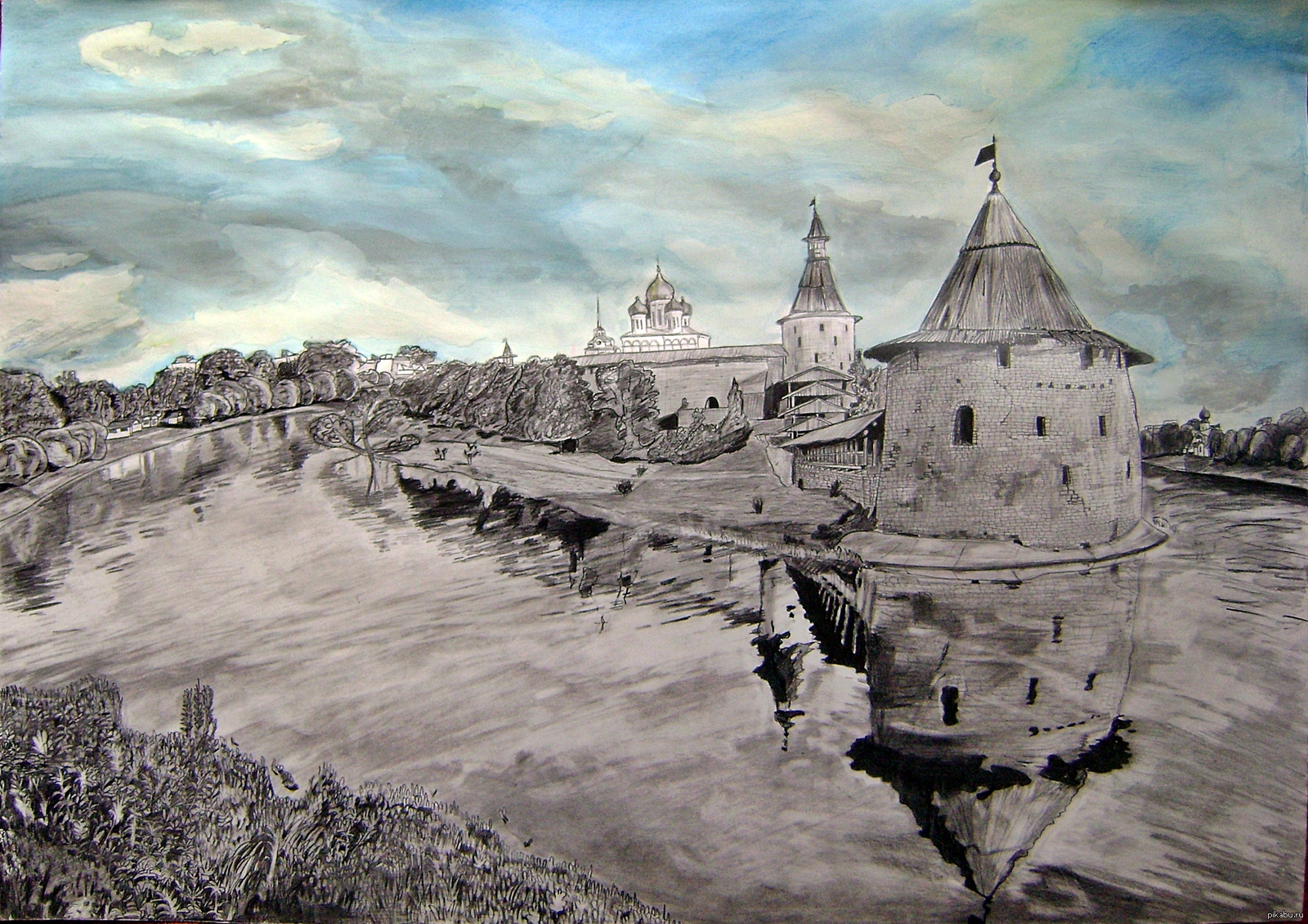 Кремль в древних русских городах